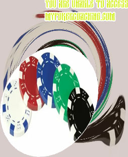 Fat cat poker chips