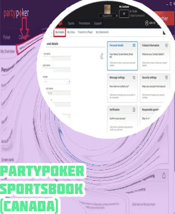 Party poker sports