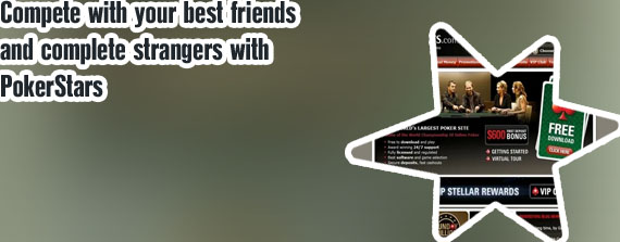 Poker stars play with friends
