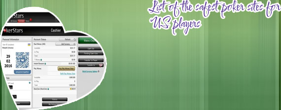 Pokerstars safe