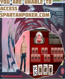 Strip poker game