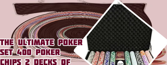 The ultimate poker chip set