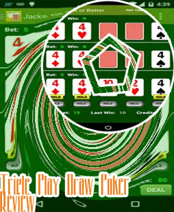 Triple play video poker app