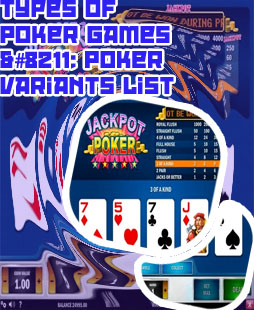 Types of poker game